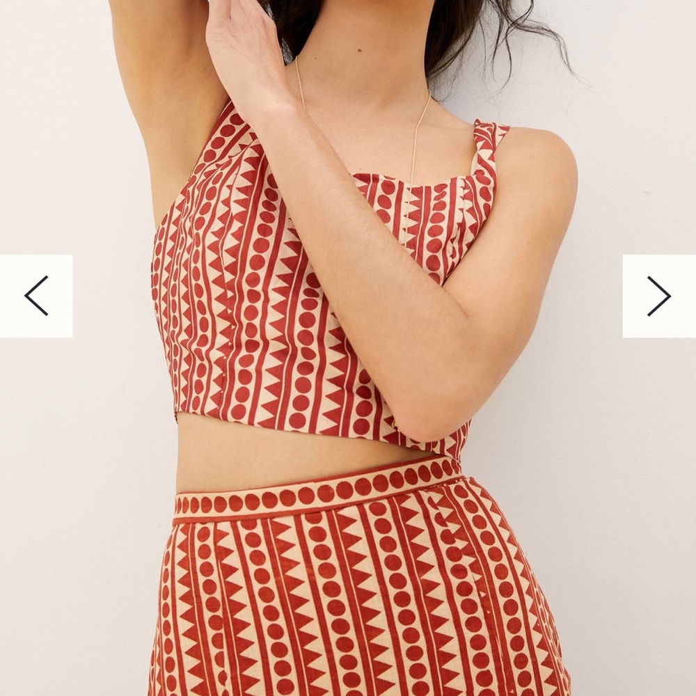 Anthropologie Eva Franco Donnie two piece set - Picture 4 of 7